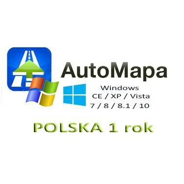 AUTOMAPA PL- 1 ROK PRZEDŁUŻENIE LICENCJI