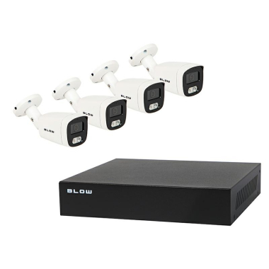 ZESTAW MONITORINGU Poe bLOW 4x5MP 1TB /78-670