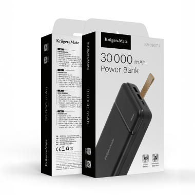 POWER BANK 30000mAh KRUGER&MATZ Li-ION KM0907.1