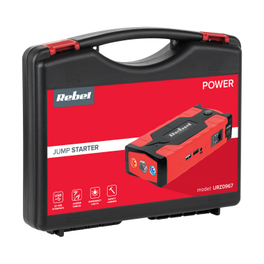 POWER BANK JUMP STARTER URZ0967 Z KOMPRESOREM