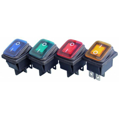 PRZEŁ. HERMETYCZNY 12V/SW-KCD2 R/KOLOR