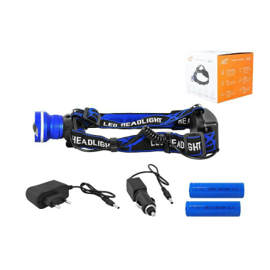 LATARKA LL46 NAGŁOWNA T6 8W AKU+2ŁADOWA