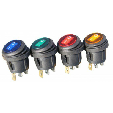 PRZEŁ. HERMETYCZNY 12V/SW-KCD1 R/KOLOR