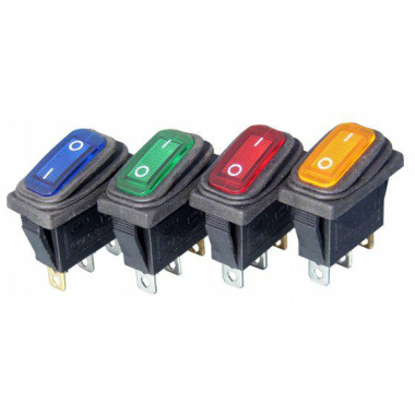 PRZEŁ. HERMETYCZNY 12V/SW-KCD3 R/KOLOR