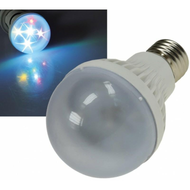 ŻARÓWKA Z EFEKTEM PARTY LED RGB E27