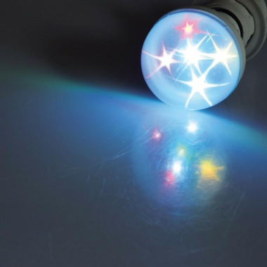 ŻARÓWKA Z EFEKTEM PARTY LED RGB E27