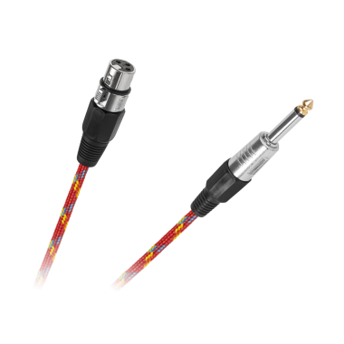 PRZEW. 6,3 WT-XLR GN. 5m OPLOT 2757