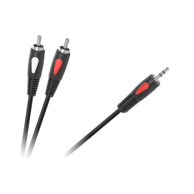 PRZEW. 3,5-2xRCA KPO4004 5m CABLETECH