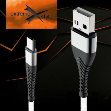 PRZEW. USB TYP C 1,5m SPIDER BIAŁY
