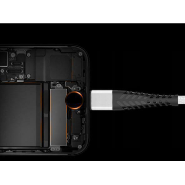 PRZEW. USB TYP C 1,5m SPIDER BIAŁY