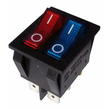 PRZEŁ. IRS-2101-1C 2xOFF-ON/SW-MK321 R/BRED/BLUE