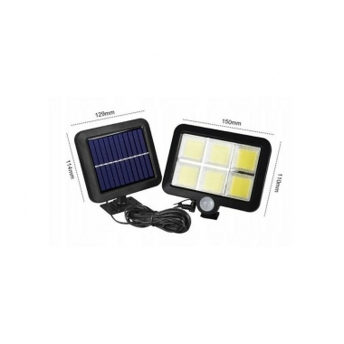 LAMPA SOLARNA SL-F100 CZUJNIK PIR