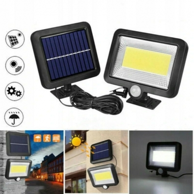 LAMPA SOLARNA SL-F100 CZUJNIK PIR