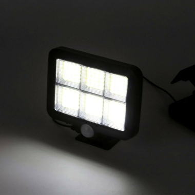 LAMPA SOLARNA SL-F120 CZUJNIK+PIR+PILOT