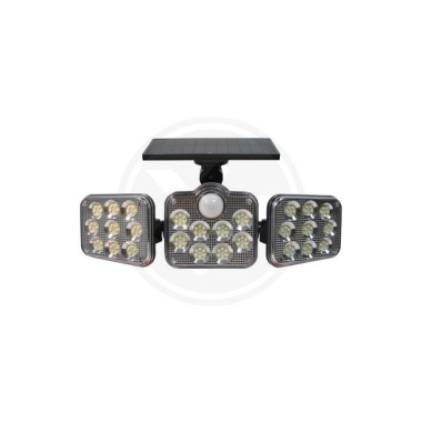 LAMPA LED solarna IP65 138SMD PIRPIR+PILOT/4363