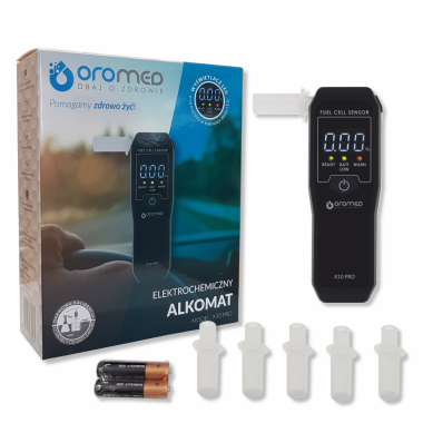 ALKOMAT OROMED X10 PRO ELEKTROCHEMICZNY