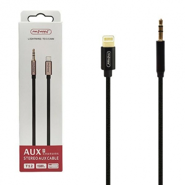 PRZEW. NAFUMI JACK WT. 3,5-IPHONE 1,5mJACK DO LIGHTING 028873