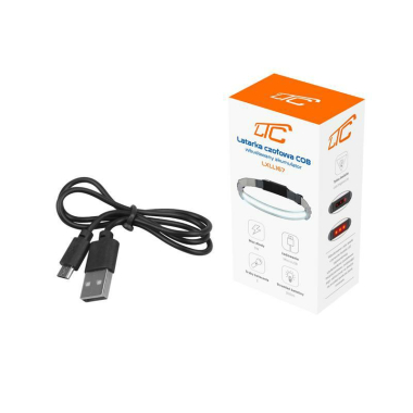 LATARKA LL167 CZOŁOWA COB 300lm AK1200 USB C