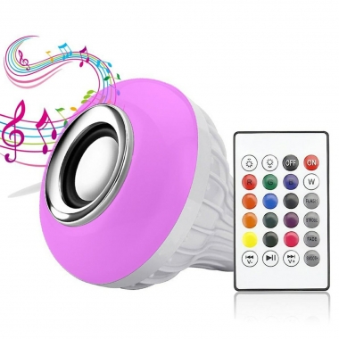 ŻARÓWKA LED RGB Z GŁOŚNIKIEM BLUETOOTH