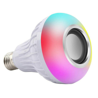 ŻARÓWKA LED RGB Z GŁOŚNIKIEM BLUETOOTH