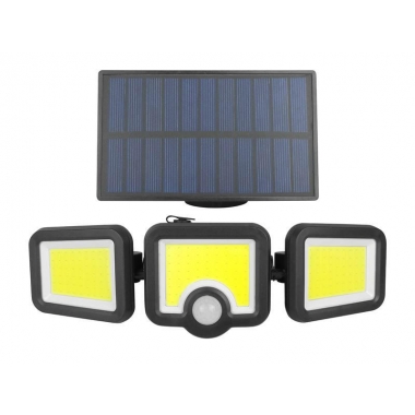 LAMPA SOLARNA LTC LL1185 3xCOB+PANELKABEL 4m,PILOT