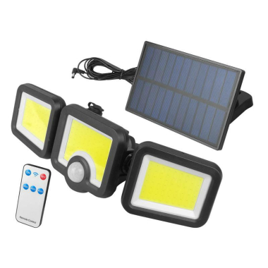 LAMPA SOLARNA LTC LL1185 3xCOB+PANELKABEL 4m,PILOT