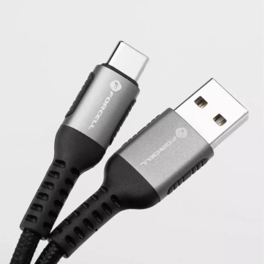 PRZEW. FORCELL USB A-C 3A 66W QC3.0 1,2m C256