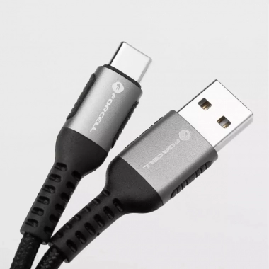 PRZEW. FORCELL USB A-C 3A 66W QC3.0 1,2m C256