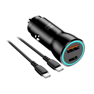 ŁAD. SAM. BLUESTAR USBA +USB C 30W+KAB.C AFC PPS