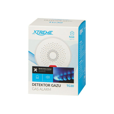 DETEKTOR CZUJNIK GAZU TG30 230V/50-623-WI-FI TUYA