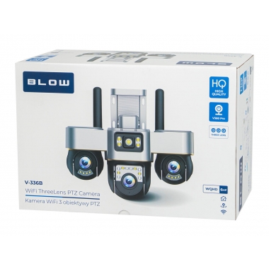KAMERA BLOW WIFI 3 obiektywy 6MP/78-669V-336B
