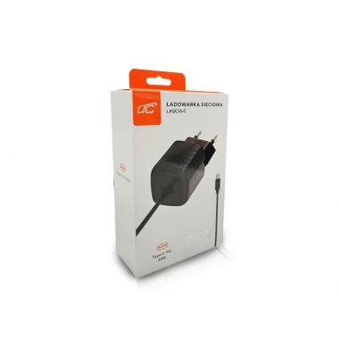 ŁAD. SIEĆ. LTC PD 20W Z KABEL USB-C 1m QC35-C