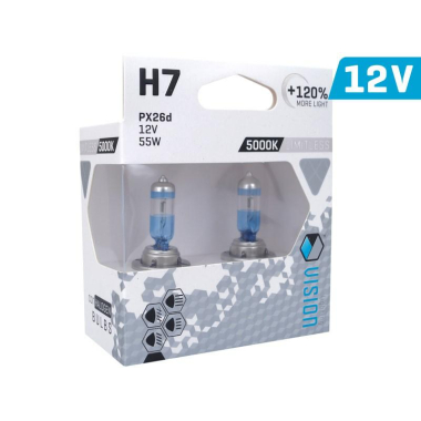 ŻAR. VISION LIMITLESS H7 12V 55W+120%OPAK/2szt 58794