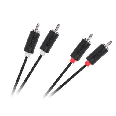 PRZEW. 2RCA-2RCA KPO3954 1,0m  CABLETECH