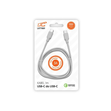 PRZEW. USB TYP C/USB C 1,0m GGW LXTY601