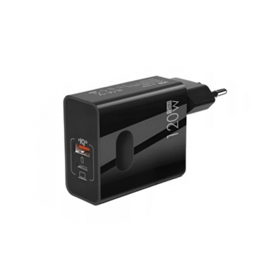 ŁAD. SIEĆ. LTC PD 120W IQ GaN/USB A+C