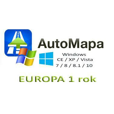 AUTOMAPA EU- 1 ROK PRZEDŁUŻENIE LICENCJI