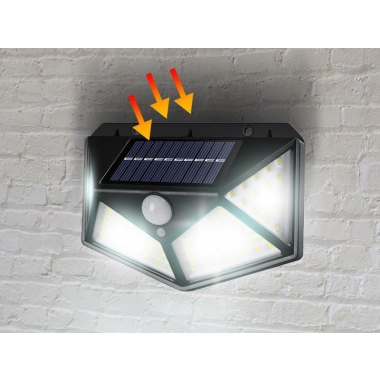 LAMPA SOLARNA LTC LL119 10W 1000lmSENSOR ZMIERZCHU AKUM.1200mAh