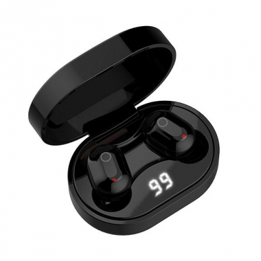 SŁUCHAWKI BT SOMOSTEL EARBUDS J18 TWS BLCZARNE
