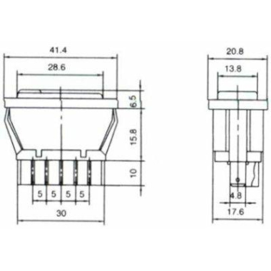 PRZEŁ. ASW-02D DO ELEKTR. SZYB