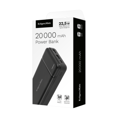 POWER BANK 20000mAh QC 3.0/PD KM0906.1